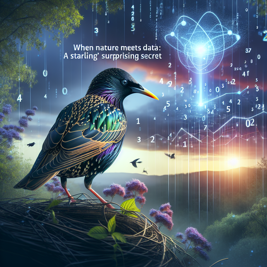 When Nature Meets Data: A Starling’s Surprising Secret